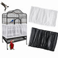 RAINFLOW 2 Pack Bird Cage Seed Catcher - Adjustable Bird Cage Skirt
