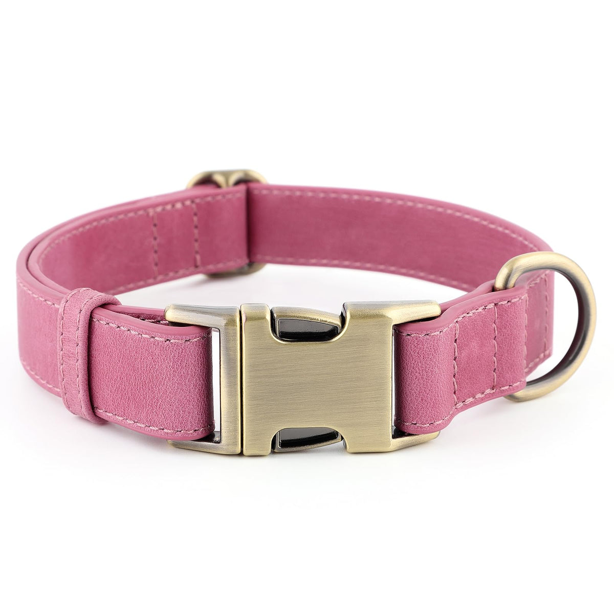 Plutus Pet Genuine Leather Dog Collar, Adjustable and Skin-Friendly