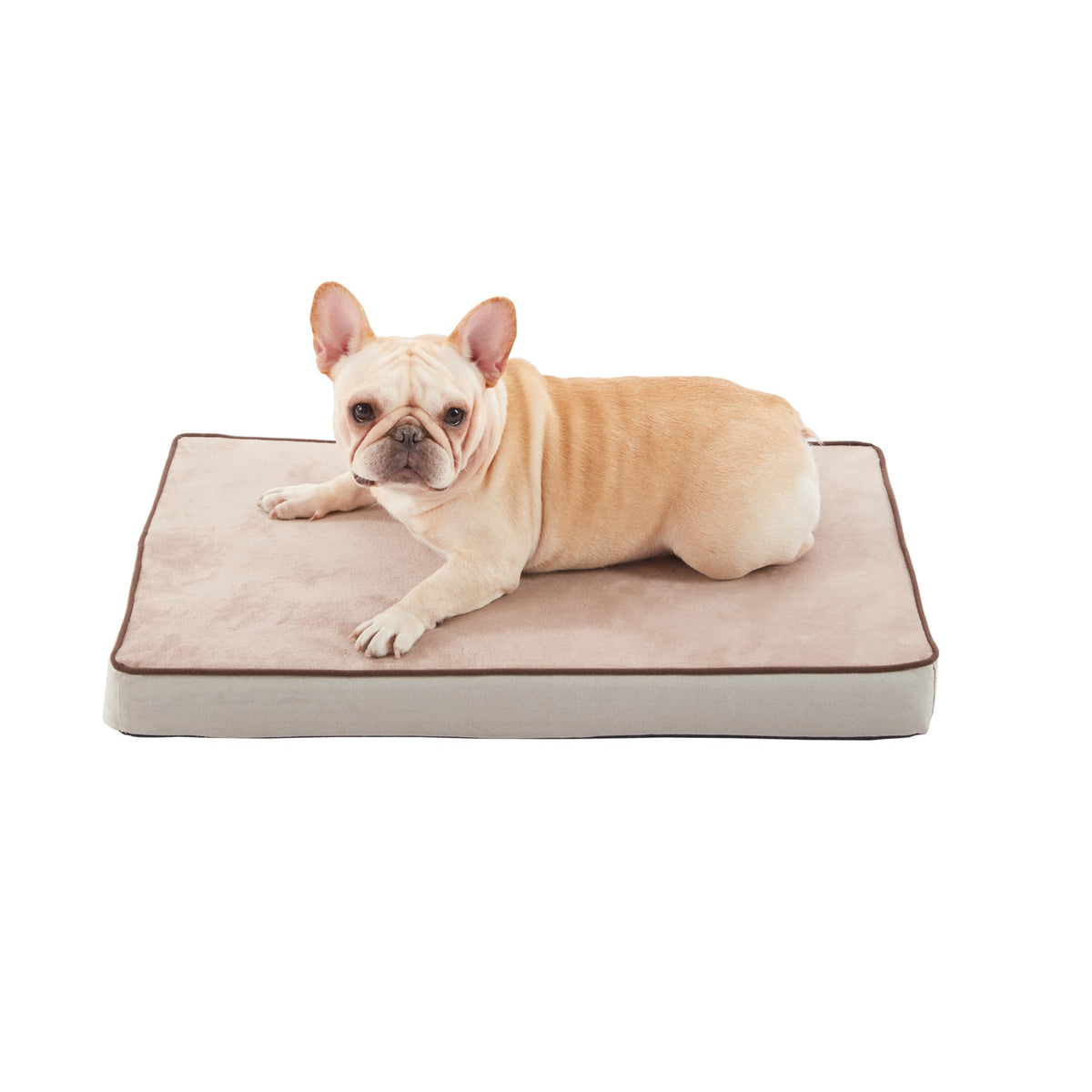 GOHOO PET Orthopedic Memory Foam Dog Bed, Cooling Dog Beds Waterproof Pet Bed for Crate with Removable Washable Cover, L(35inch,65Lbs)