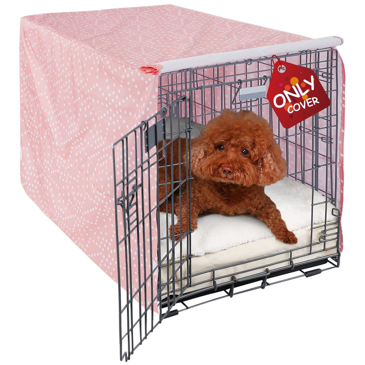 Explore Land Dog Crate Cover, 36 inches, Grey