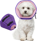 Dog Cone Collar After Surgery for Medium Dogs, Adjustable Soft Recovery Cone for Dogs to Stop Licking Biting, Comfortable Pet Elizabethan Alternative for Wound Healing