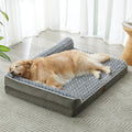 BFPETHOME Orthopedic Washable Dog Bed, Sleeping Couch for Large Senior Dogs
