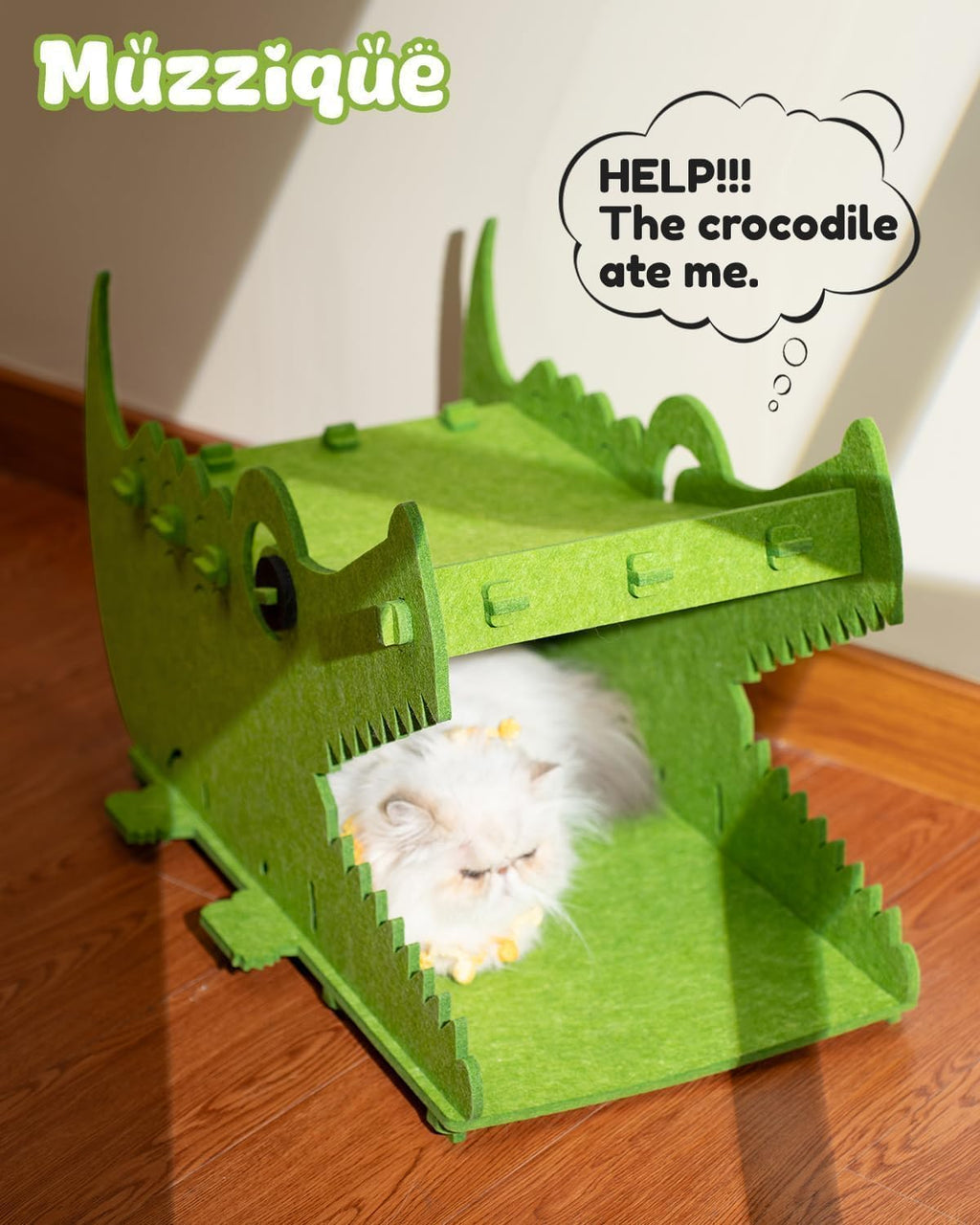 Thickened Felt Cat Bed House, Cat Hideaway Condo with Perch, for Indoor Cat