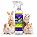 Absolutely Clean Amazing Small Animal Cage Cleaner, Just Spray/Wipe, Easily Removes Messes & Odors - Hamster Cages, Mice, Rat Cage, Guinea Pig Cage, Rabbit Cage, Ferret Cage, Dog Cage - USA Made