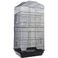 QBLEEV Extra Large 29.5" Mesh Bird Seed Catcher, Bird Cage Guard Cover with No Mess, Birdcage Nylon Shell Skirt Traps Guards to Protect Floors, Stretchy Cage Covers with Secure Fit