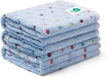 Luciphia 1 Pack 3 Blankets Super Soft Cute Dot Pattern Pet Blanket Flannel Throw for Dog Puppy Cat Small(23x16), Blue