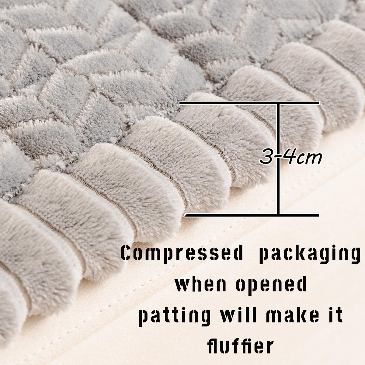 Mitid Sofa Cover Fuzzy Couch Cover for Pet, Couch Covers for Dogs Pets Mat