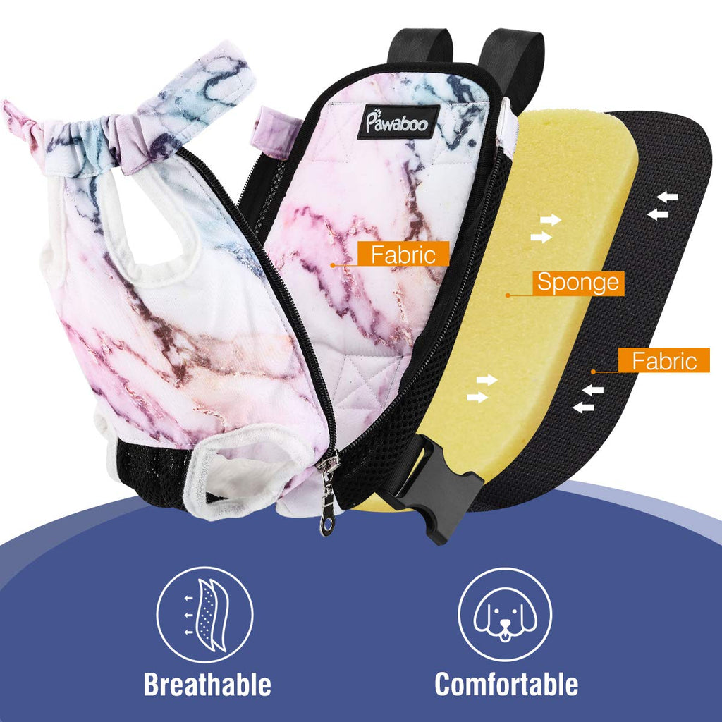Pawaboo Pet Front Carrier Backpack for Small Medium Dogs
