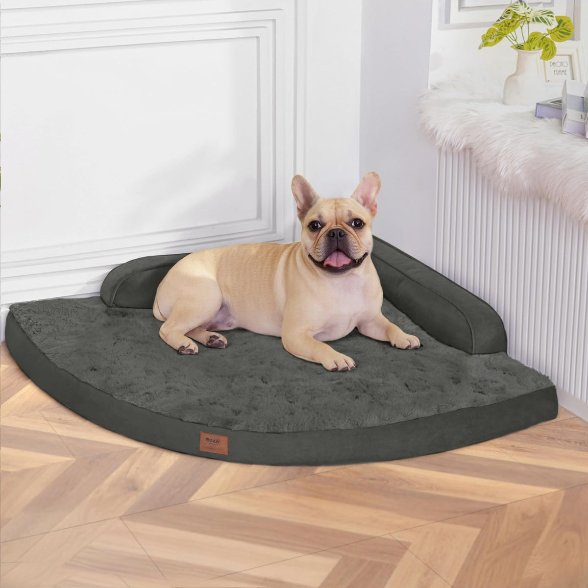 MEKIY Jumbo Orthopedic Waterproof Dog Bed with Sides for Extra Large Dogs