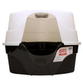Nature's Miracle Advanced Hooded Corner Cat Litter Box with Charcoal Filter