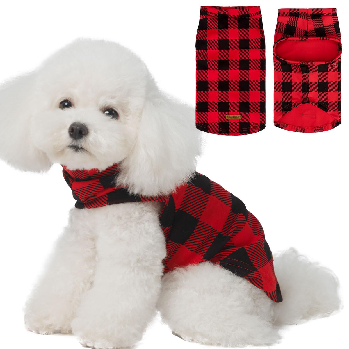 EXPAWLORER Cat Sweater Warm Fleece Pet Clothes for Cats Only