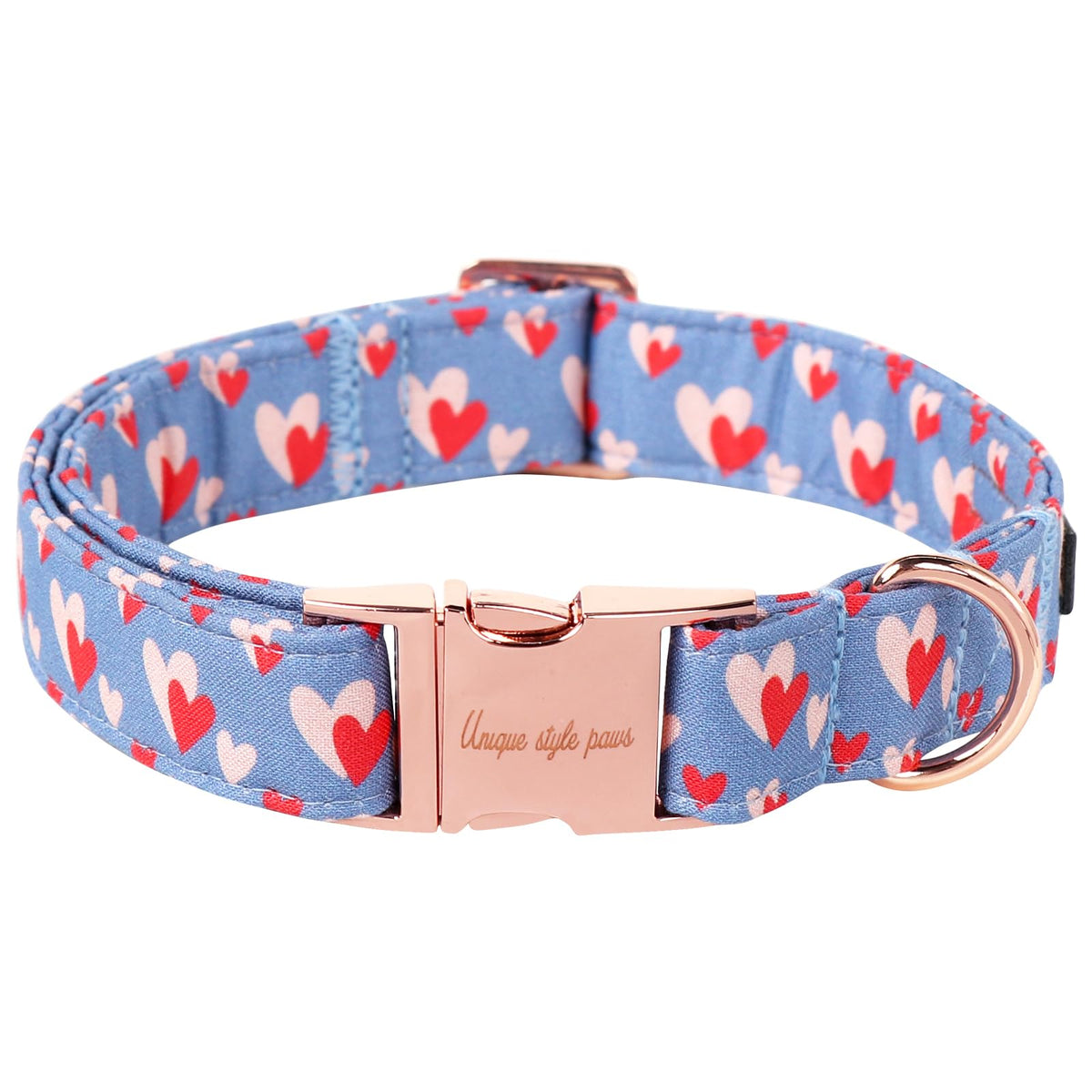 Unique Style Paws Metal Buckle Painting Banana Leaves Collar Gift - Durable & Cute for Small, Medium & Large Dogs