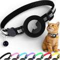 AirTag Cat Collar with AirTag Holder, Breakaway Reflective Cat Tracker Collar with Bell by AmazeGoods
