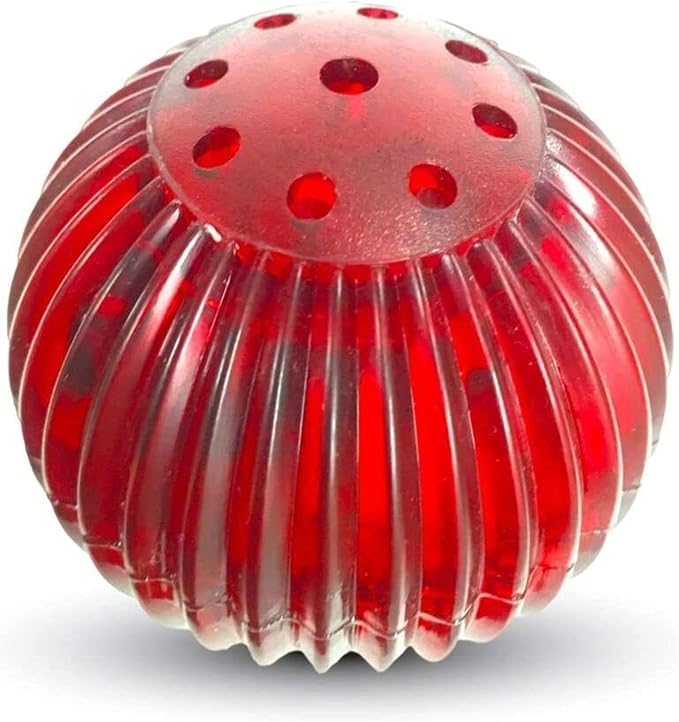 Pet Qwerks Blinky Babble Ball - Flashing Interactive Dog Toy - Large