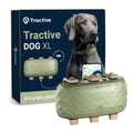 Tractive XL Smart Dog GPS Tracker | Live Pet Tracker with Virtual Fence | Vital Signs Monitoring of Heart & Respiratory Rate | Up to 1-Month Battery Life | Dog Collar Attachment (Green)