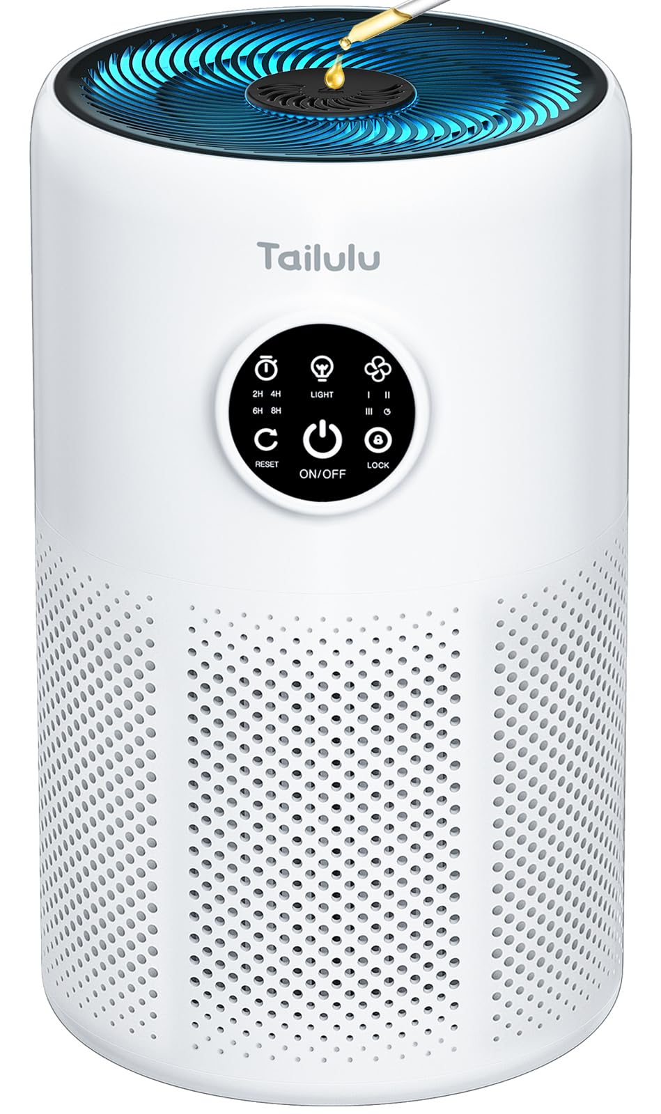Tailulu Air Purifiers for Home Bedroom with Washable Filter Up to 1360 Ft²