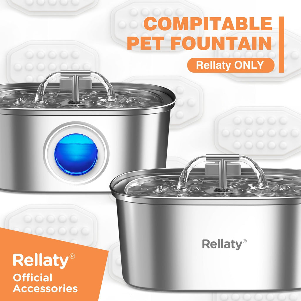 Rellaty Official Cat Fountain Filters Replacement