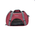 Coastal Pet Bergan Comfort Carrier - Breathable Travel Carrier for Dogs & Cats - Heather Berry, 16" x 8" x 11"