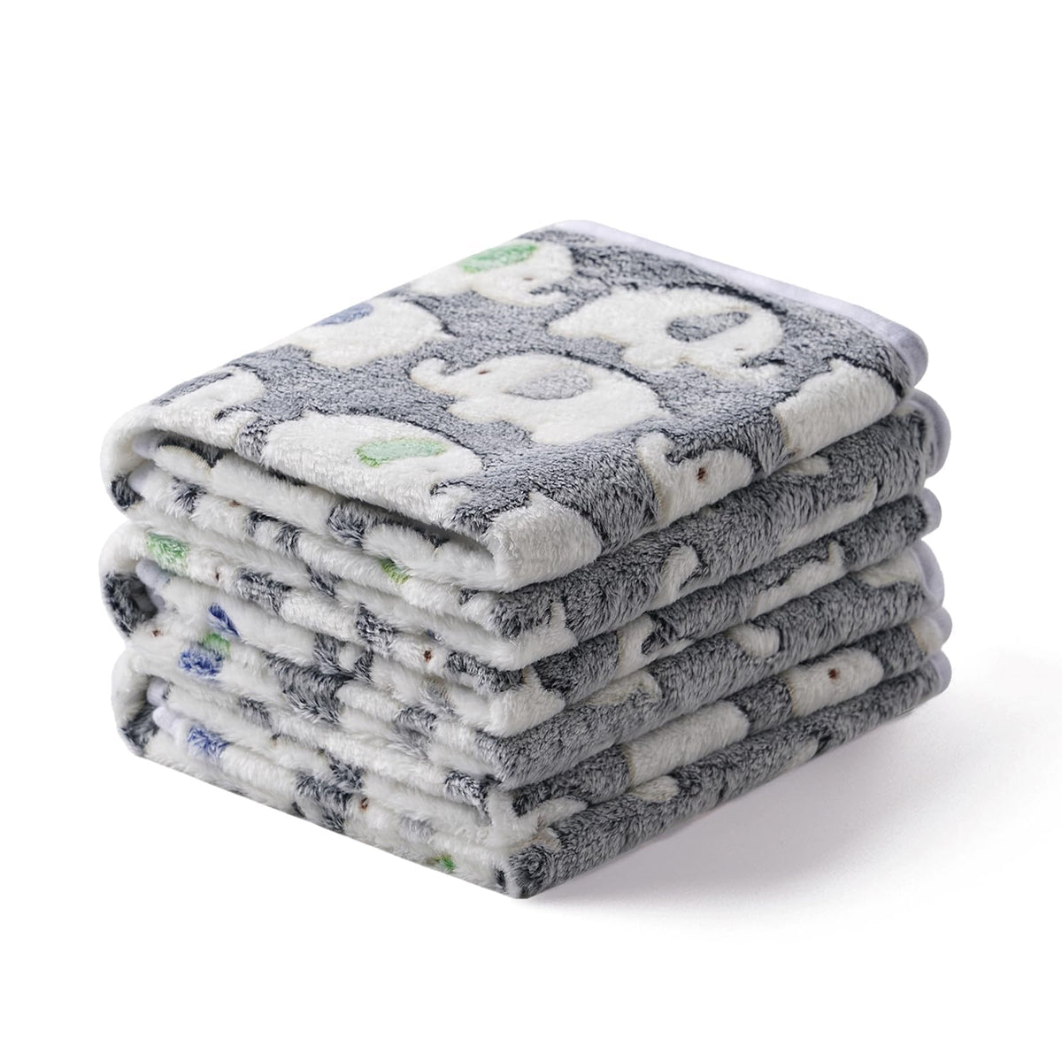 Luciphia 3 Pack Cute Dog Blankets Soft Fleece for Small Puppy Cat,23"x16"