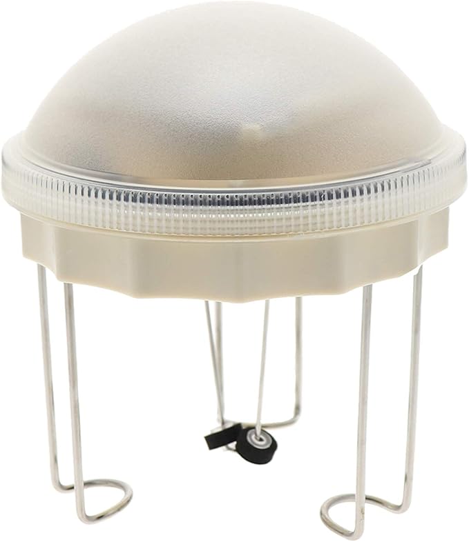 Allied Precision Bird Scene 8WW Solar Water Wiggler, 5 Inch, Gray