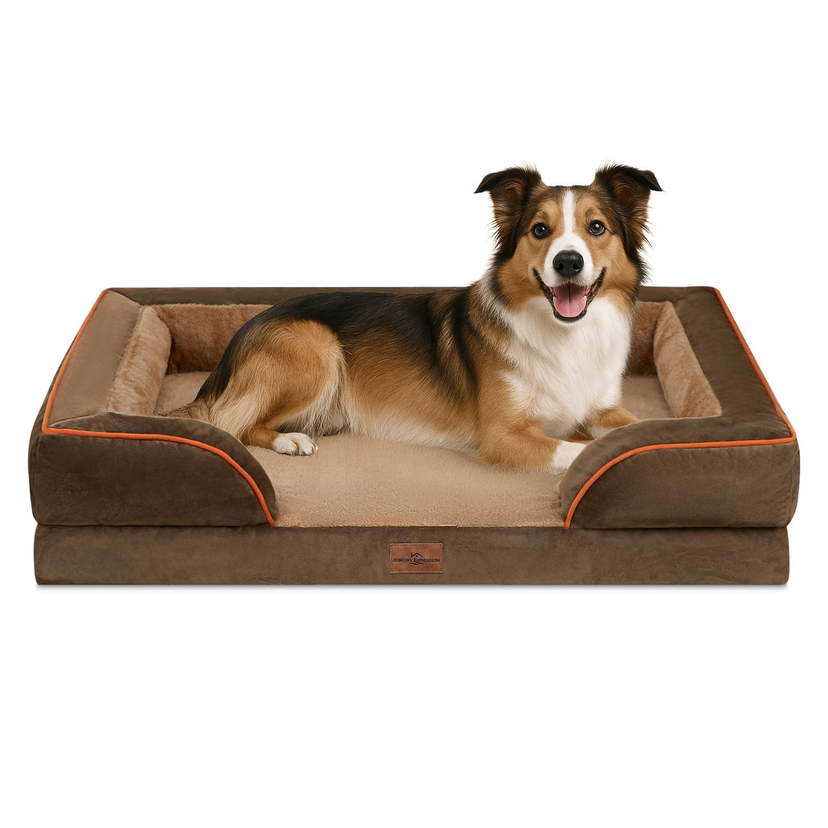 Comfort Expression Waterproof Orthopedic Dog Beds for Large Sized Dog