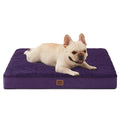 EHEYCIGA Orthopedic Dog Beds, Egg Crate Dog Bed Pet Mat with Washable Removable Cover, All Size Dogs
