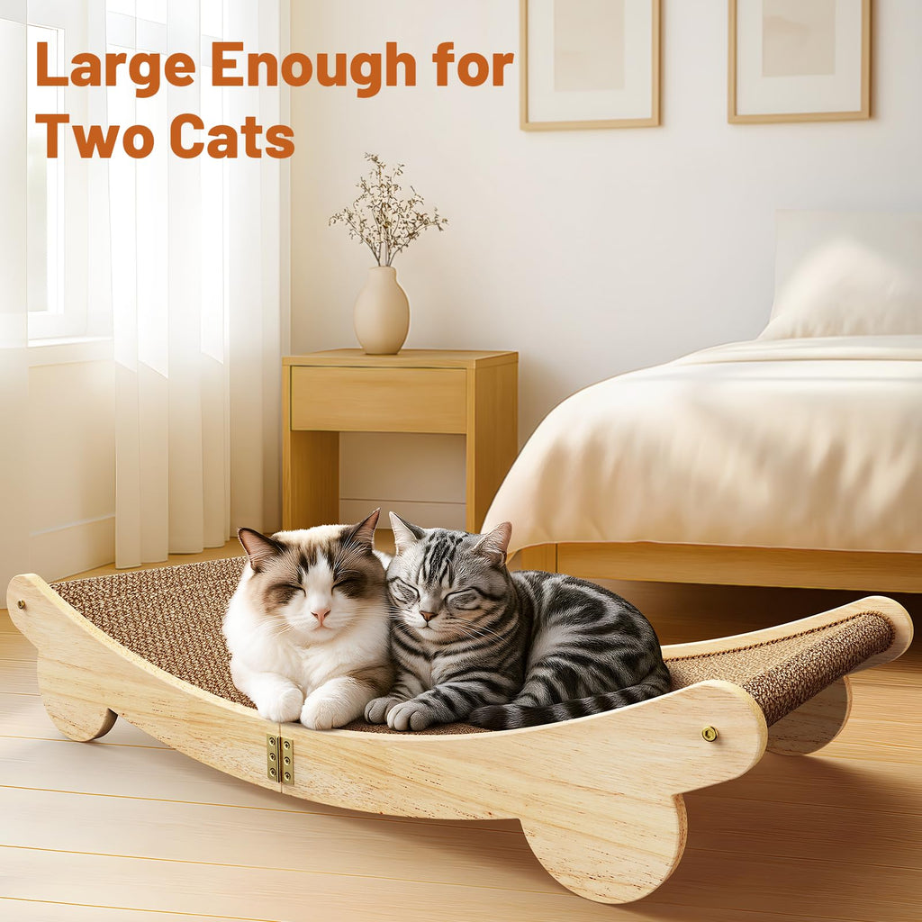 Extra Large 31.5" Cat Scratcher Bed - Sisal-Style Lounge for Indoor Cats