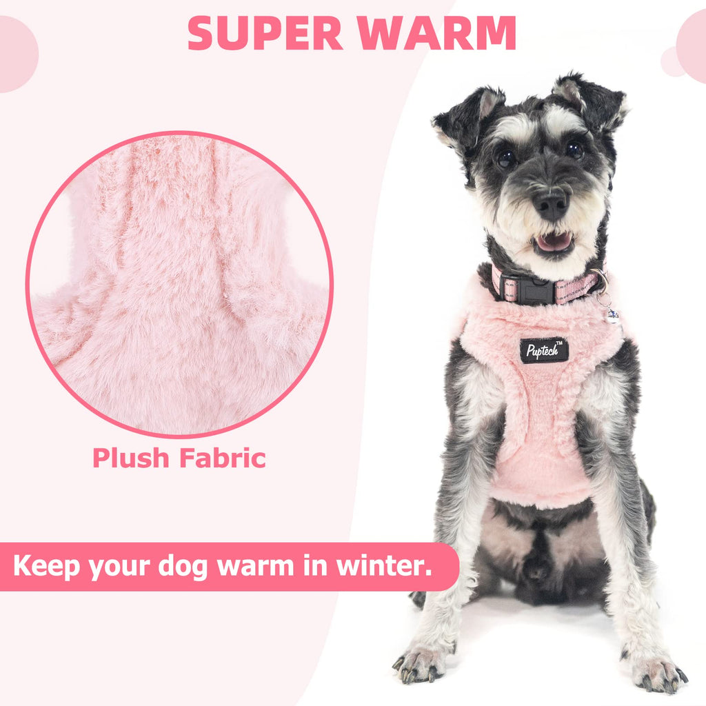 PUPTECK Dog Harness, Collar and Leash Set No Pull for Small Medium Sized
