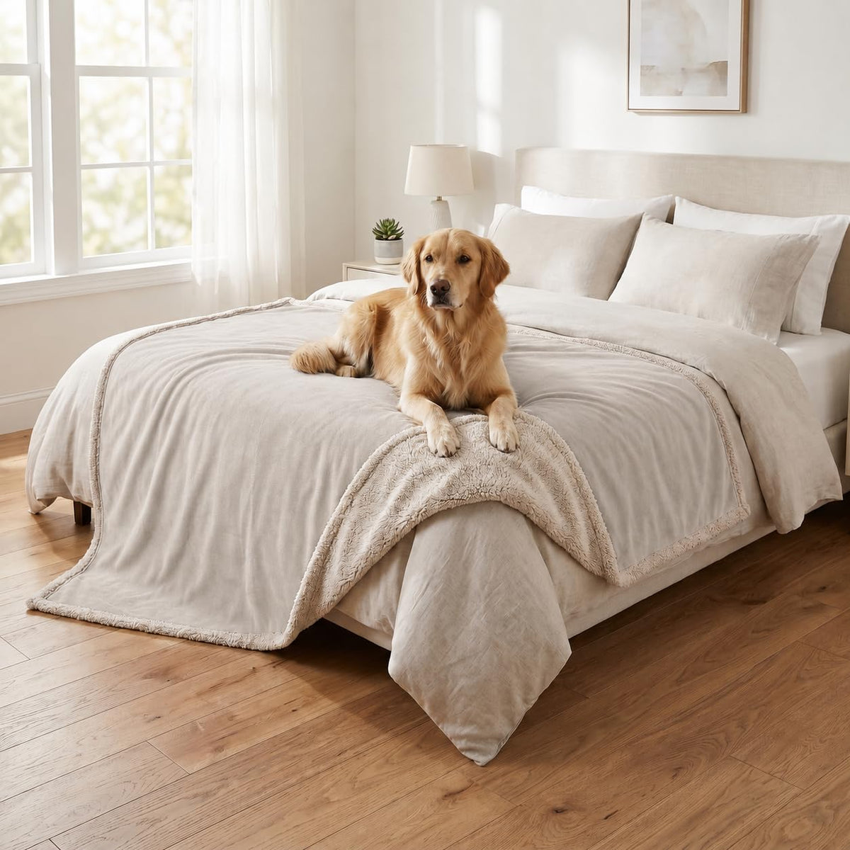 Kritter Planet Waterproof Reversible Pet Blanket for Dogs and Cats