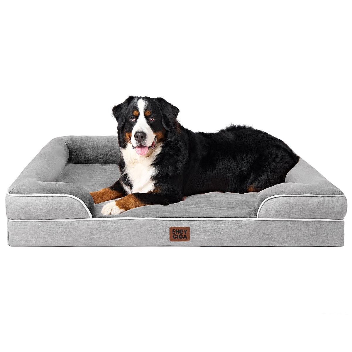 EHEYCIGA Orthopedic XXL Dog Bed, Waterproof Washable XL Big Pet Bed 48"