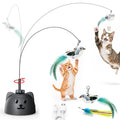 CATPICK Automatic Interactive Cat Toy, Flying Bird Wand for Indoor Cats