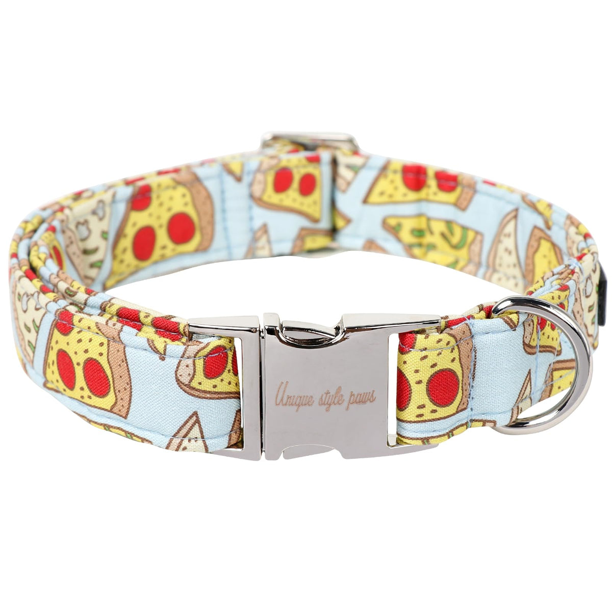 Unique Style Paws Metal Buckle Banana Leaves Dog Collar, Durable & Cute, Suitable for Small, Medium & Large Dogs, Unique Design, Superior Craftsmanship, Exceptional Customer Service