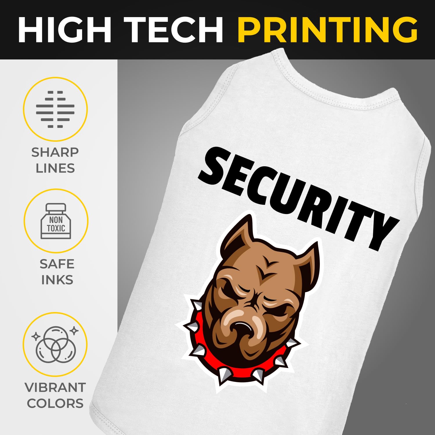 Apparelyn Custom Dog Shirt Design – Dog T-Shirt with Logo, Text or Image Print Custom Clothes for Dogs