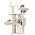 Hey-brother Cat Tree Tower with Removable Toys, Scratching Posts, MPJ008SM