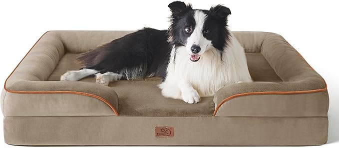 Bedsure Orthopedic XXL Dog Bed Extra Large with Removable Washable Cover