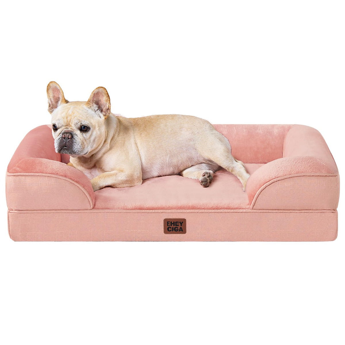 EHEYCIGA Orthopedic Dog Bed Medium Size Dog, Waterproof Washable Pet Beds