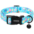 DOGWONG Easter Dog Collar, Colorful Egg Dog Collar Soft Durable Adjustable Costume Cute Easter Puppy Collar for Small Medium Large Dog