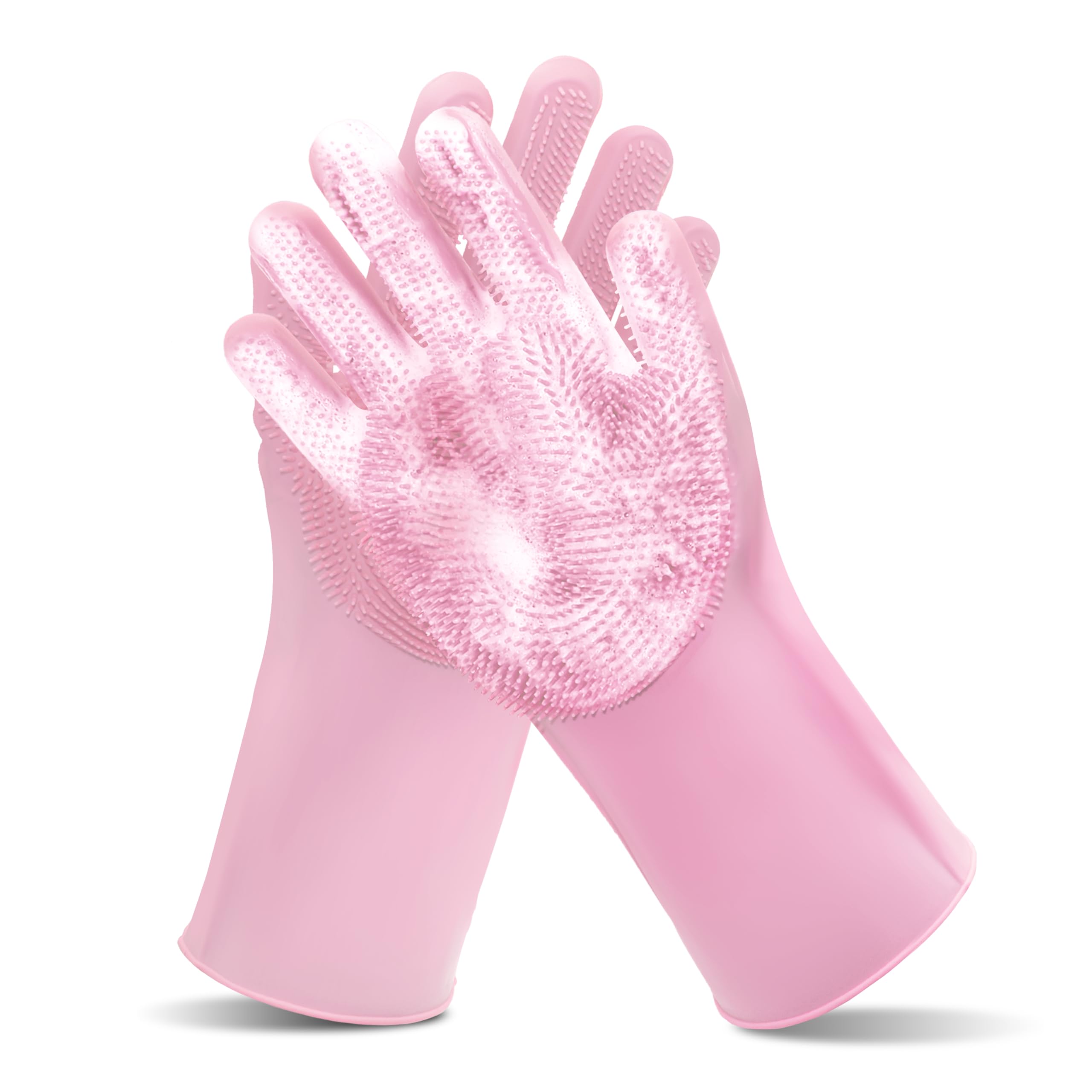 Maiiu Pet Grooming Gloves—Dog Washing Gloves with High-Density Teeth