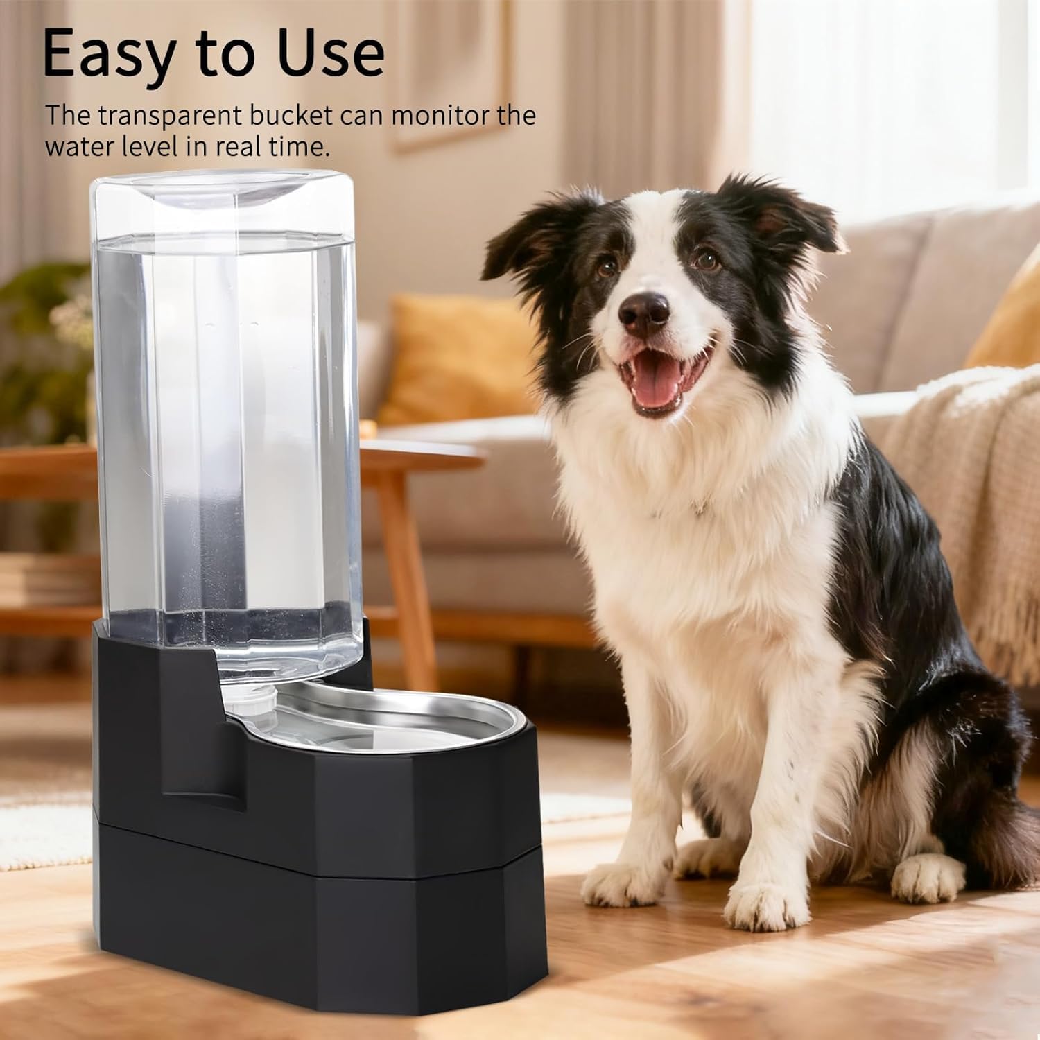 Sfozstra 9L Elevated Dog Water Dispenser: Senior Dog Friendly