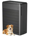 YARIKI Air Purifiers for Home Pets Covers Up to 1500 Sq Ft,H13 Hepa Filter with Washable Pre-Filter,Pet Hair Dander Smoke Air Cleaner,22 dB Quiet Sleep for Living Room Bedroom Kitchen,P280 (White)