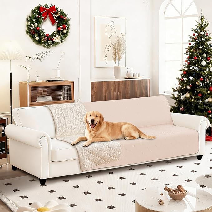 CYCMACO Waterproof Dog Blanket, Non-Slip Soft Pet Bed Cover, Couch Cover for Dogs Washable, Protects Sofa, Furniture, Crate, Car, Tear Resistant Leakproof Pet Blanket (52x82 Inch