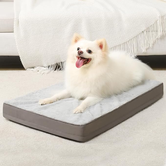 KSIIA Orthopedic Dog Bed for Extra Large Dogs with Waterproof, 47x29