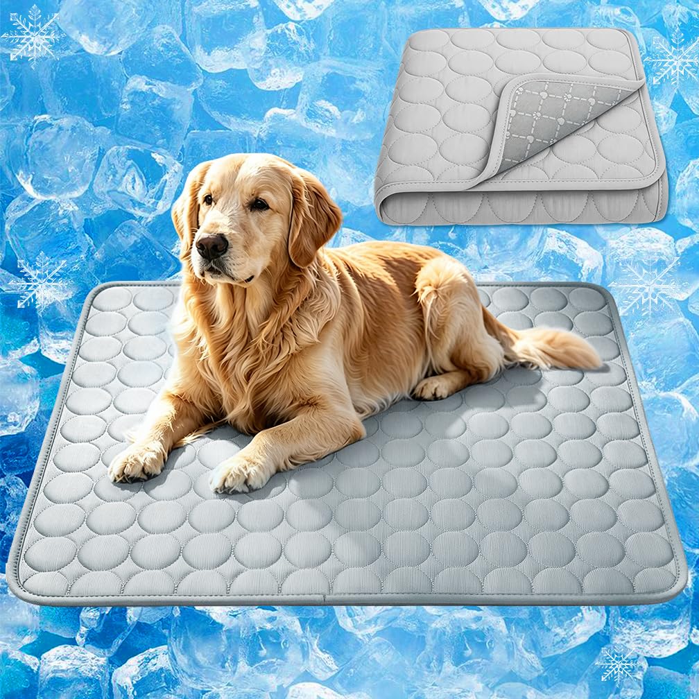 MeiLiMiYu 2026 Arc-Chill Upgraded Dog Cooling Mat Q-Max>0.4 Pet Cooling Pad