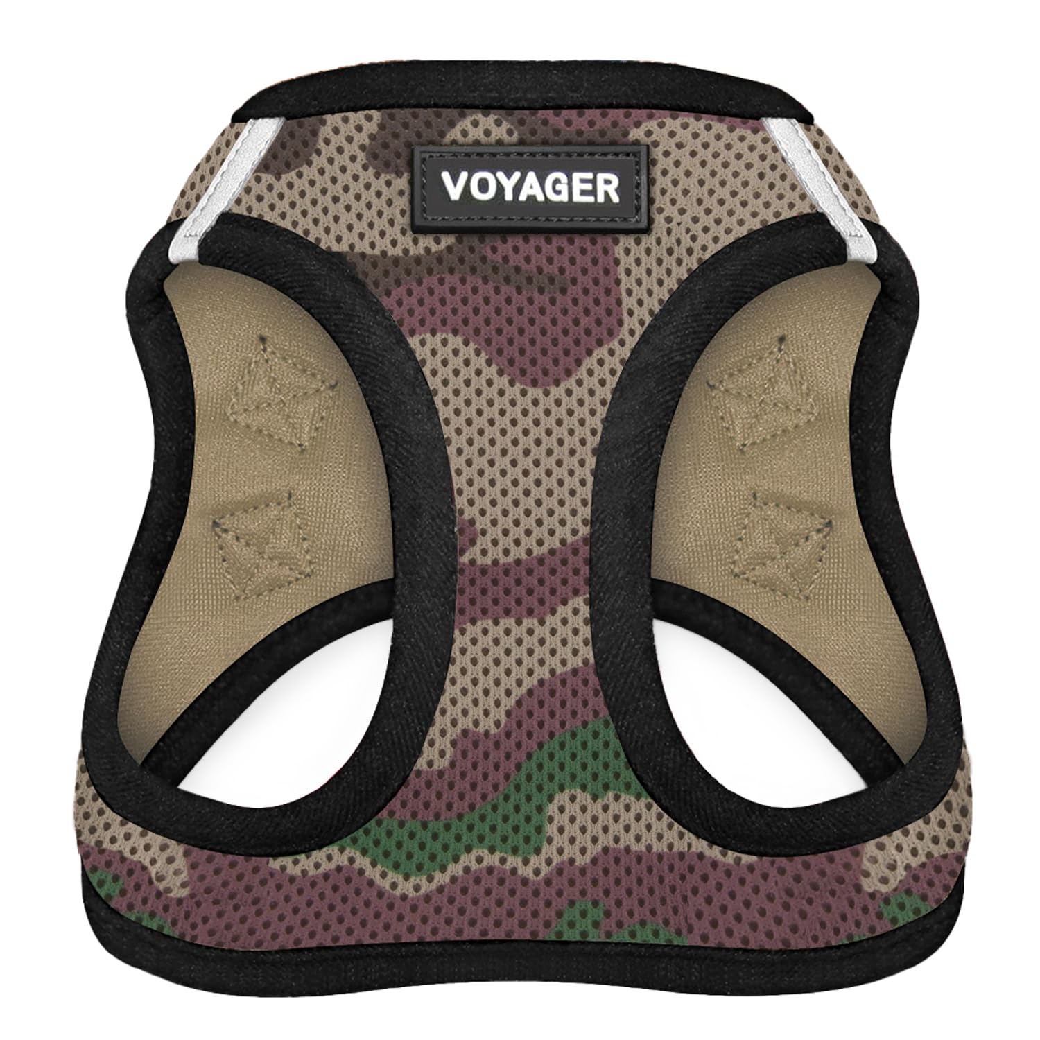 Voyager Step-in Air Dog Vest Harness - Army, Large