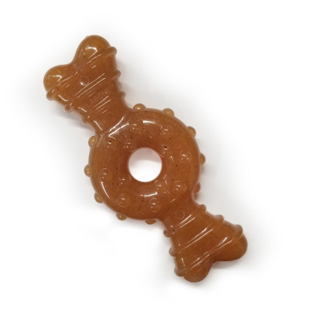 Nylabone Power Chew Ring Bone Dog Chew Toy, Flavor Medley, X-Small
