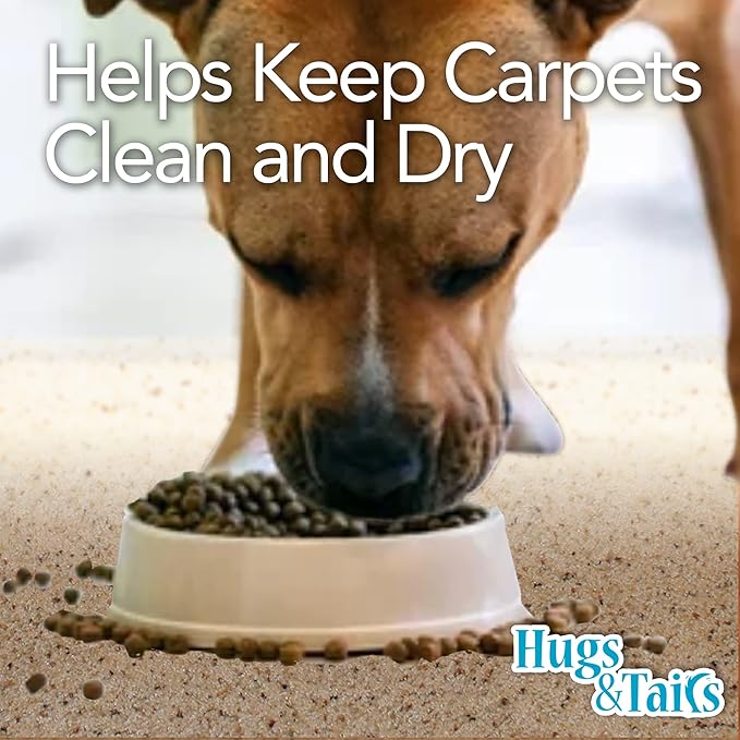 Under Pet Cage Mat for Bird Cages, Reptile Aquariums, Dog Kennels, Water-Resistant Pad for Hard Floors and Surfaces, 48 Inches x 48 Inches, Black
