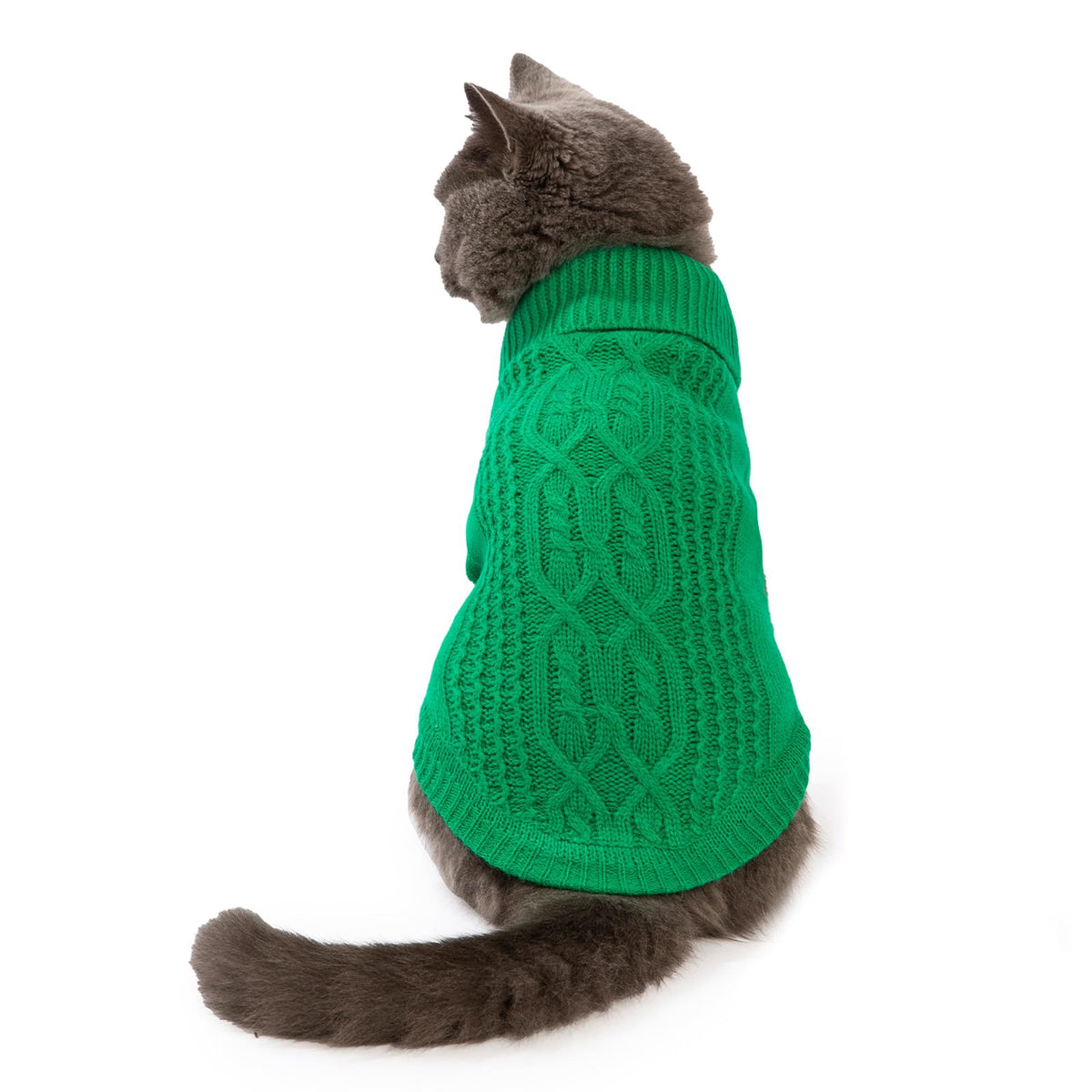 Jnancun Cat Sweater Stretchy,19 Colors,6 Sizes,Snug Winter Cat/Dog Outfit
