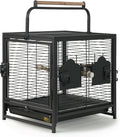 Prevue Pet Products Playtop Travel Carrier with Front Facing Door - Black