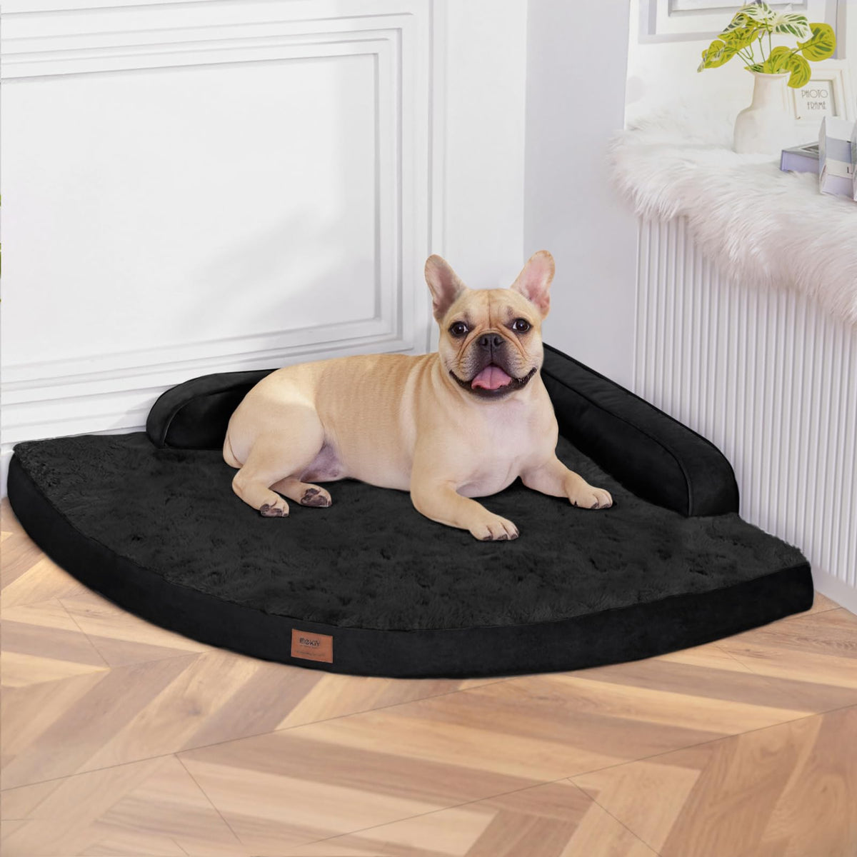 MEKIY Jumbo Orthopedic Waterproof Dog Bed with Sides for Extra Large Dogs