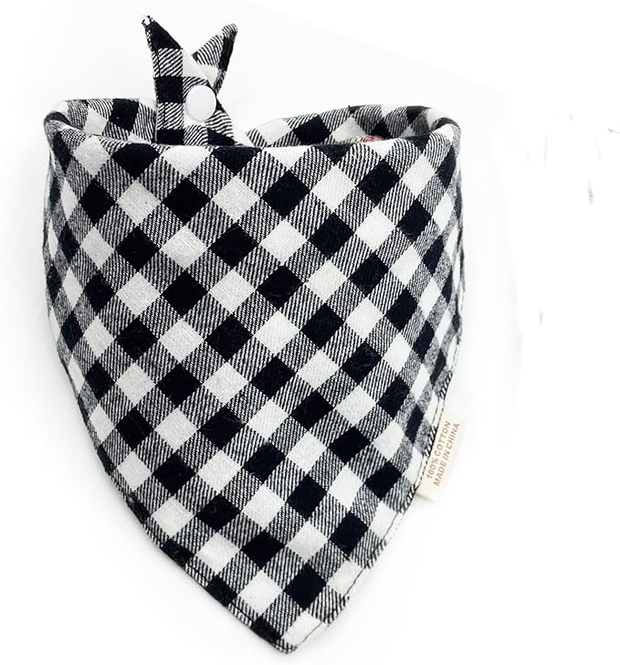 Dog Bandana(Midnight Lagoon Plaid L)